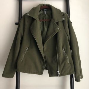 Forever 21 Olive Jacket